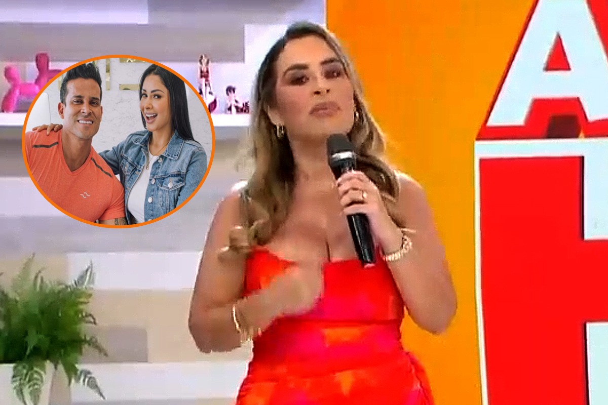 Ethel Pozo aclaró los malos entendidos con Christian Domínguez.