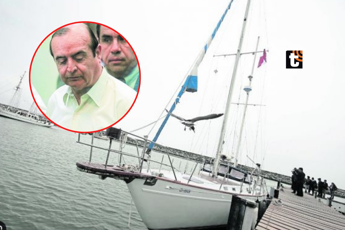 Montesinos y su fuga en el velero Karisma.