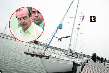 Montesinos y su fuga en el velero Karisma