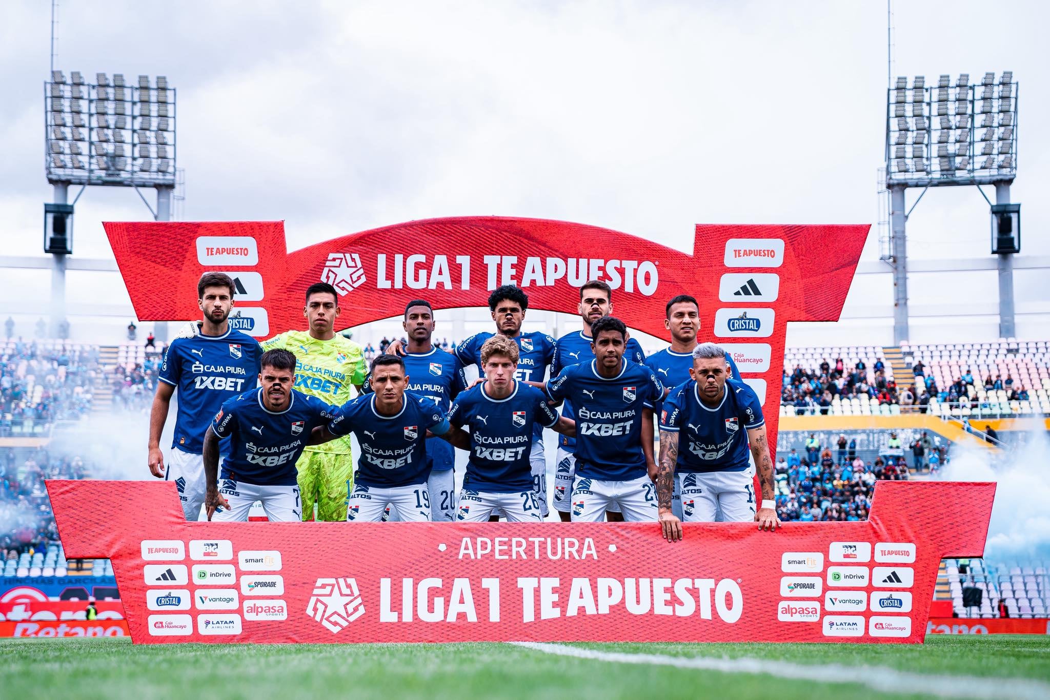 Celestes rescataron un punto ante Garcilaso en el Cusco. (Foto: Sporting Cristal)