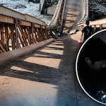 La Libertad | Padre y su hijita mueren al intentar cruzar puente colpasado: La madre sobrevivió