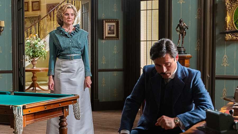 Cruz y Manuel discuten por los cuidados de Jimena (Foto: RTVE)