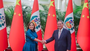 Dina Boluarte se reunió con presidente chino Xi Jinping