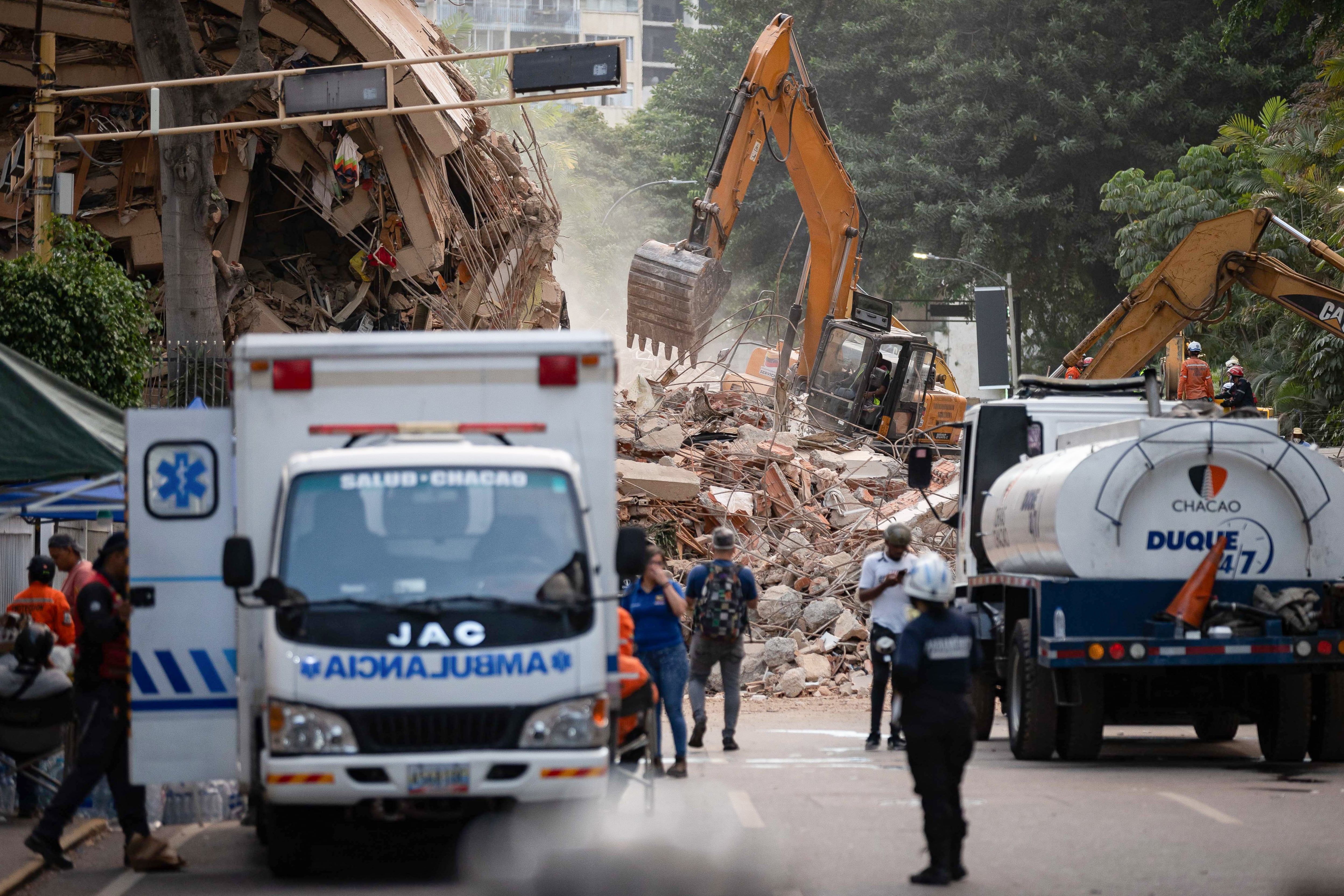 Terremoto en Venezuela. Foto: EFE/ Ronald Peña R
