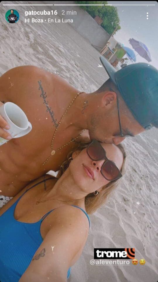 Rodrigo Cuba oficializa relación con Ale Venturo publicando romántica fotografía
