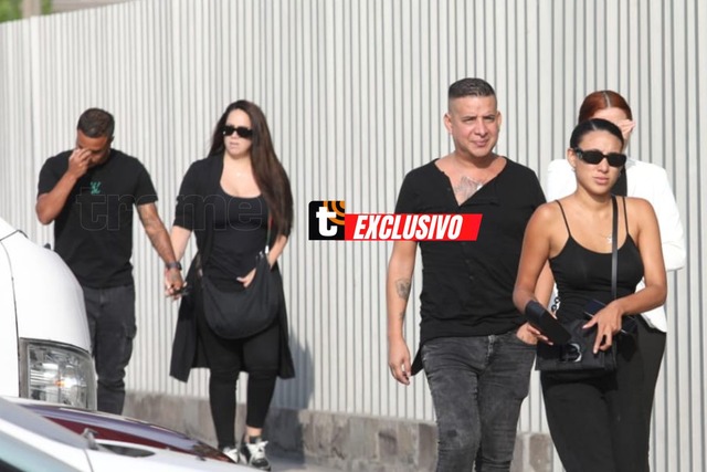 Melissa Klug llegó con Jesús Barco a velorio de su abuelita (Fotos: Anthony Ramírez Niño de Guzmán)