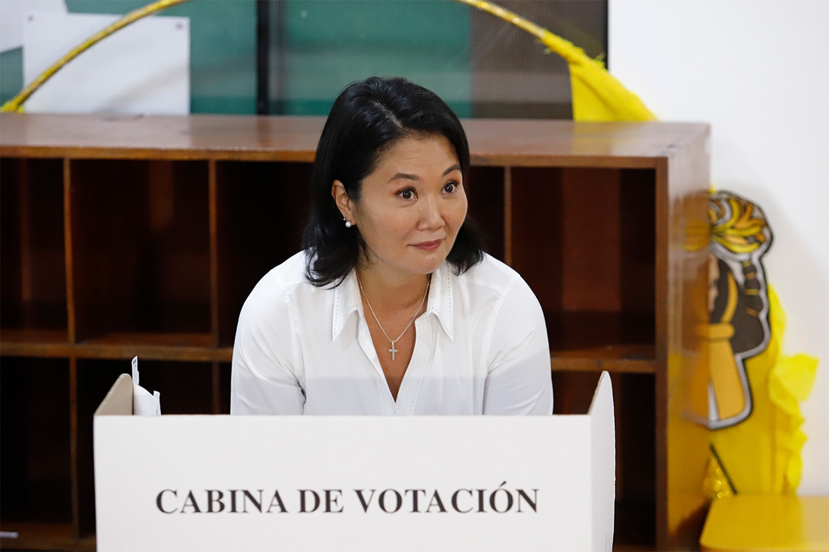 Keiko Fujimori.