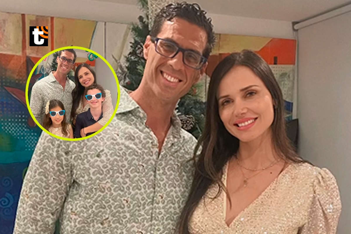 Maju Mantilla y Gustavo Salcedo se lucen juntos.