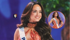 Miss Universo 2025: Karla Bacigalupo deslumbró representando al Perú en ceremonia de bienvenida