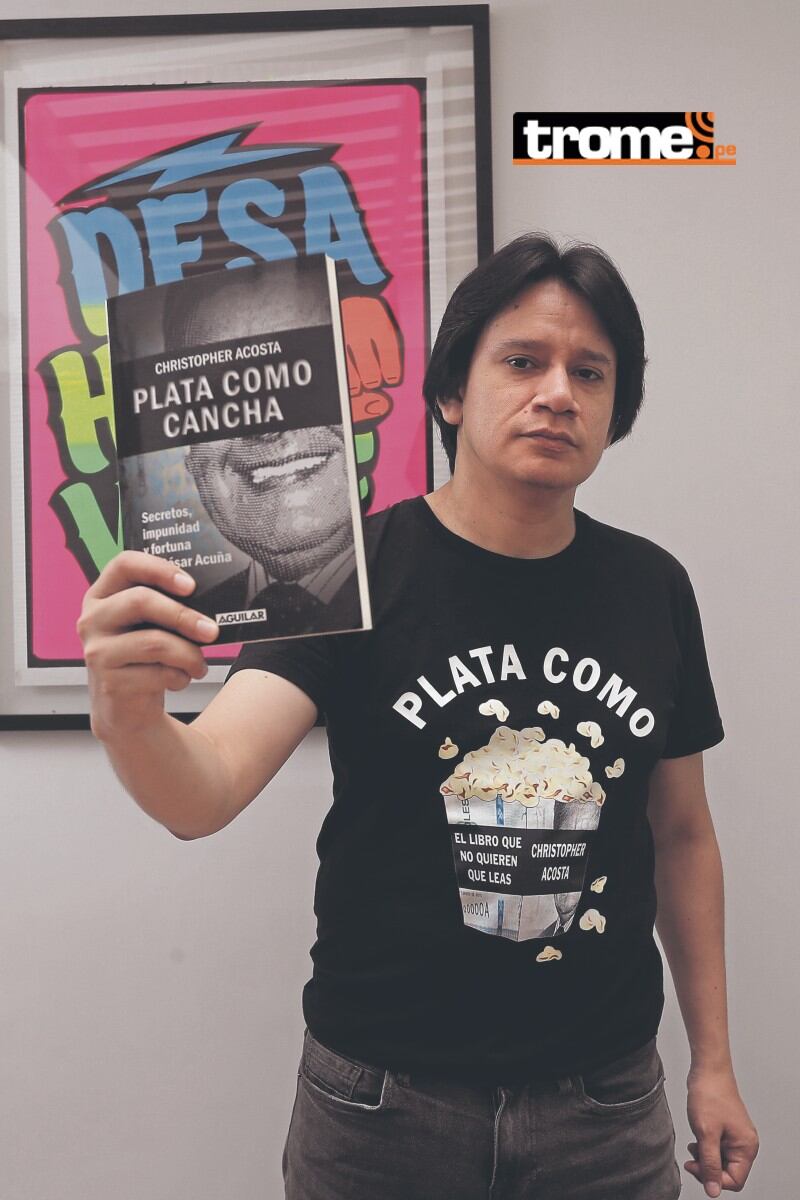 Acosta consideró que 'tener Plata como cancha le ha permitido a César Acuña zafarse de la justicia en más de una oportunidad'. (Fotos: César Saucedo GEC)