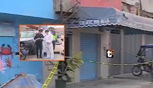 ¡Violento ataque en Chosica! Joven es herido de bala mientras almorzaba con su pareja en cevichería