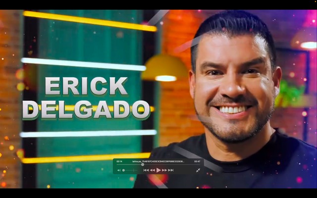 Erick Delgado en la nueva temporada de 'El gran chef: famosos'