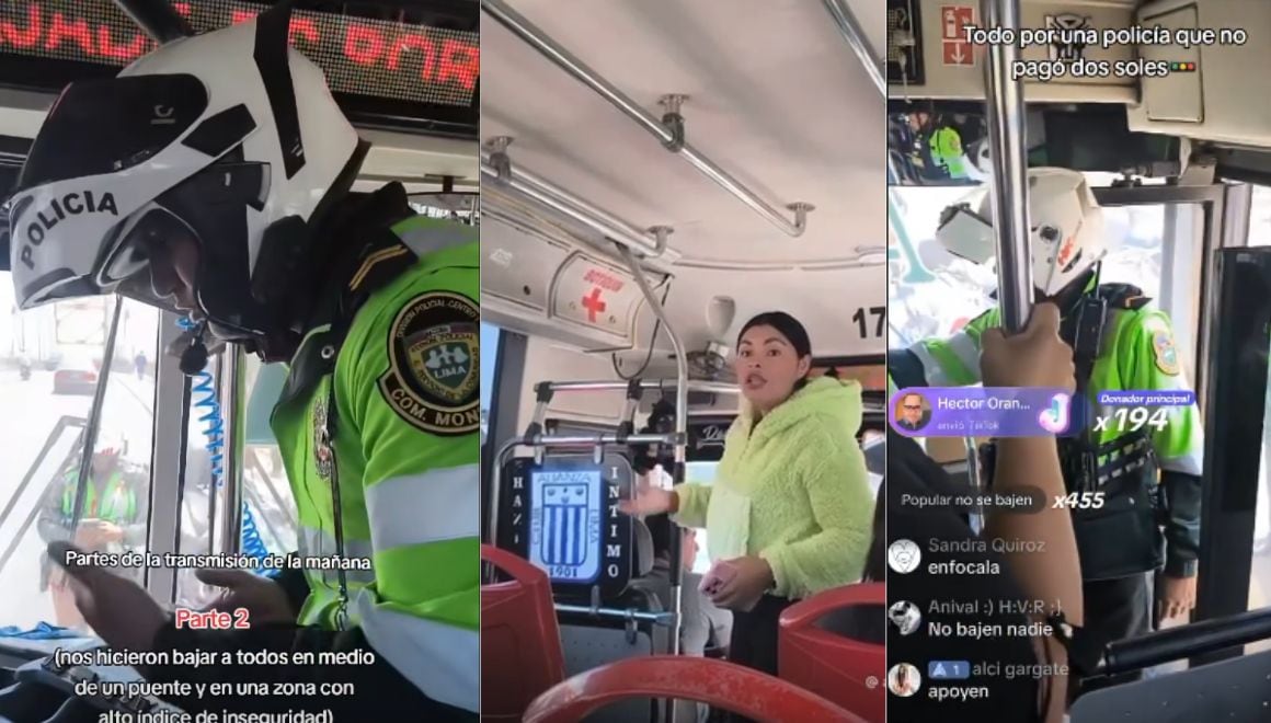 El conductor fue detenido por el delito de resistencia y desobediencia a la autoridad en la comisaría de Monserrate. Foto: Composición de El Comercio