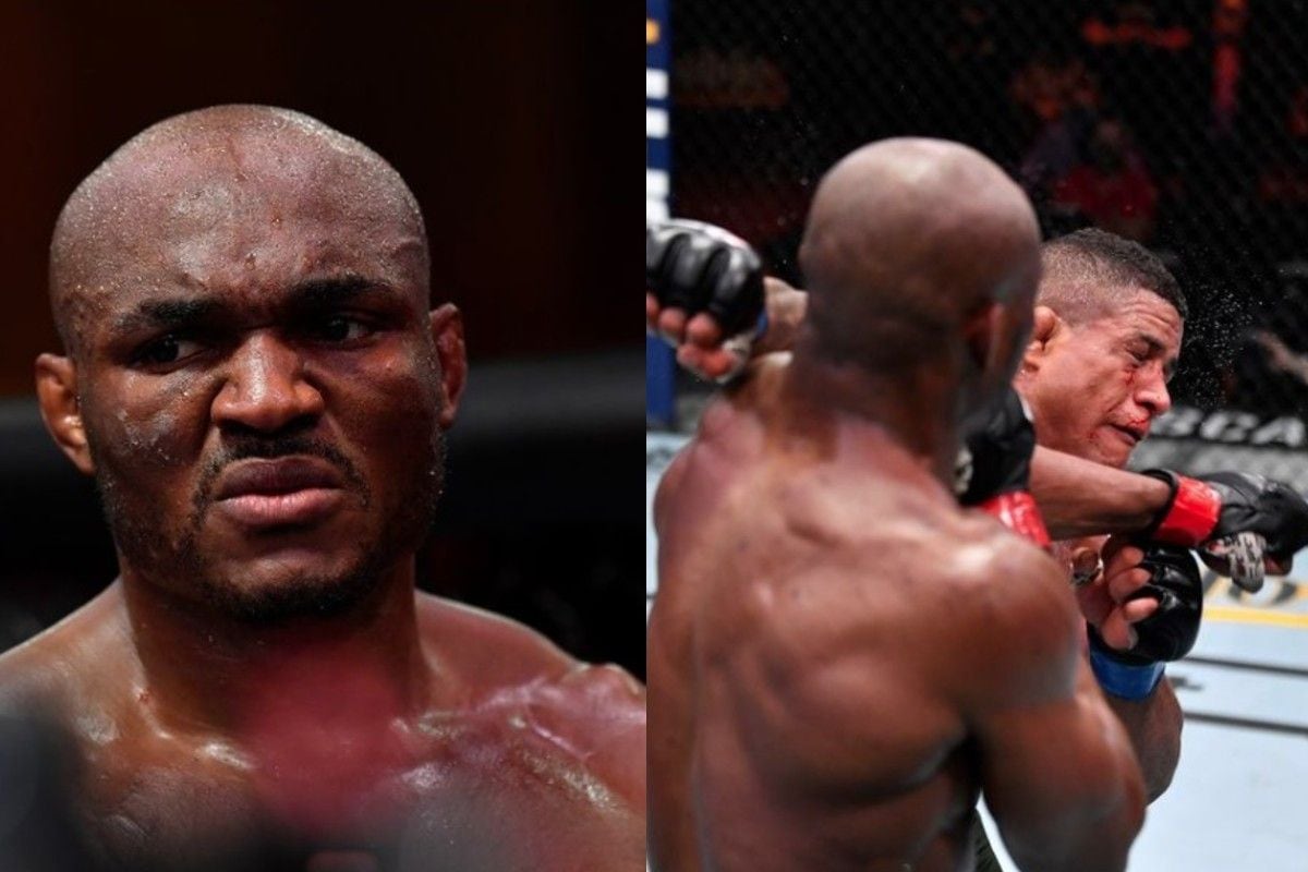 Kamaru Usman venció a Gilbert Burns y continua reinando en la división wélter del UFC. (UFC)