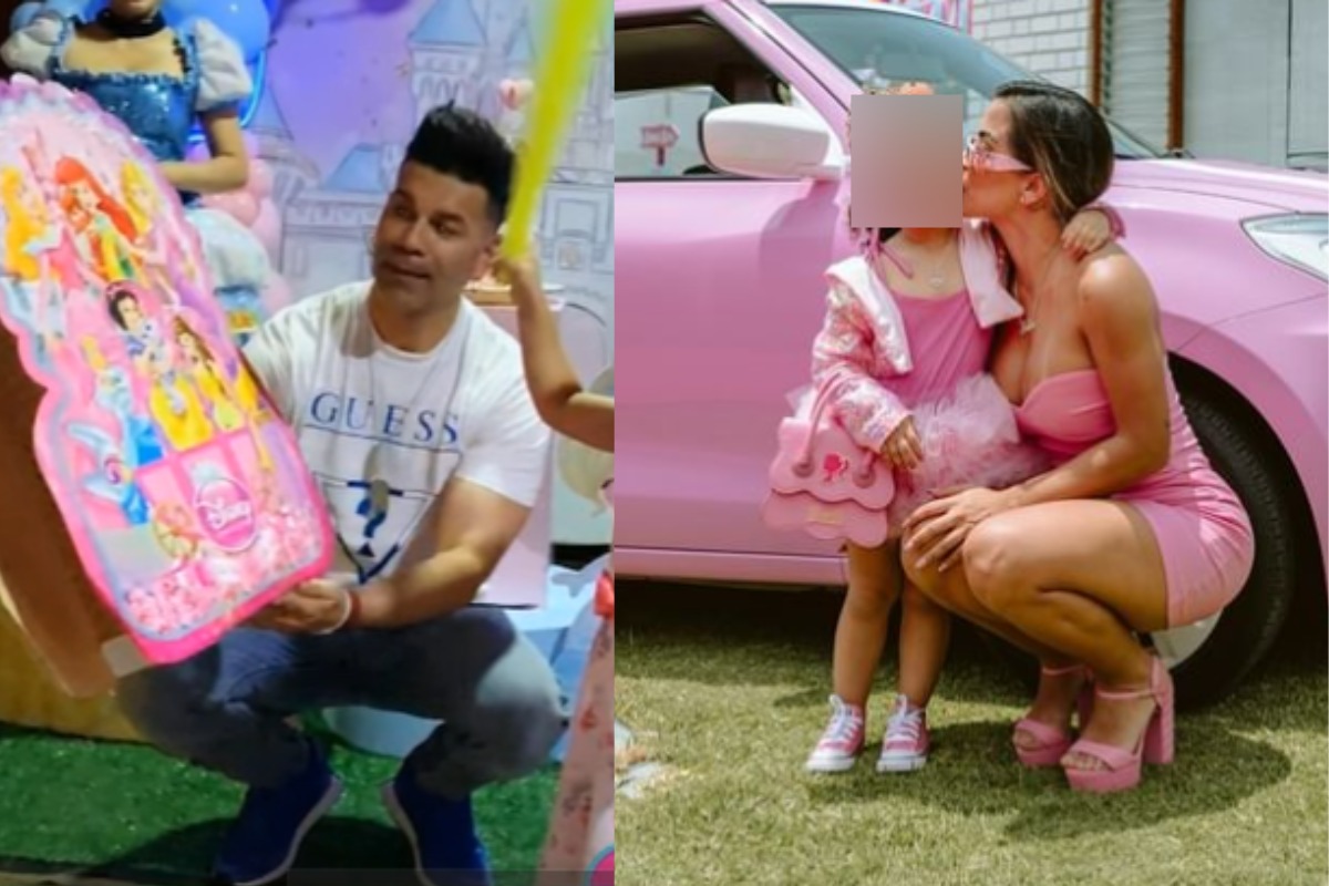 Cumpleaños de la hija de Tomate y Vanessa López