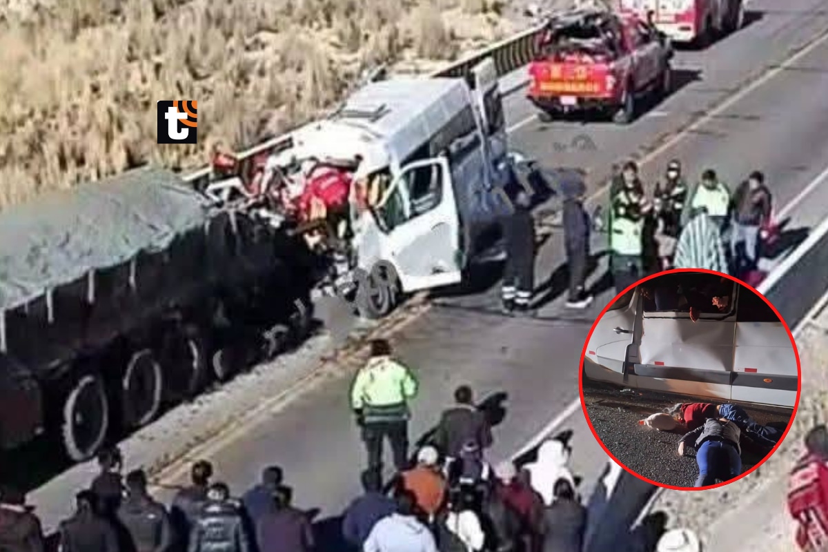 Tragedia en la carretera Cusco-Arequipa.