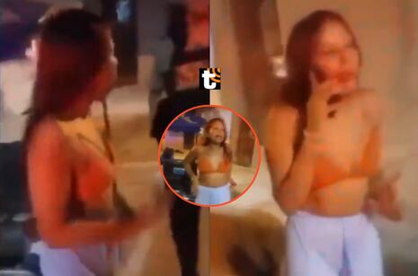 ¡Los desafió! Mujer insulta a policías tras chocar patrullero en aparente estado de ebriedad: “¡Grábame s...