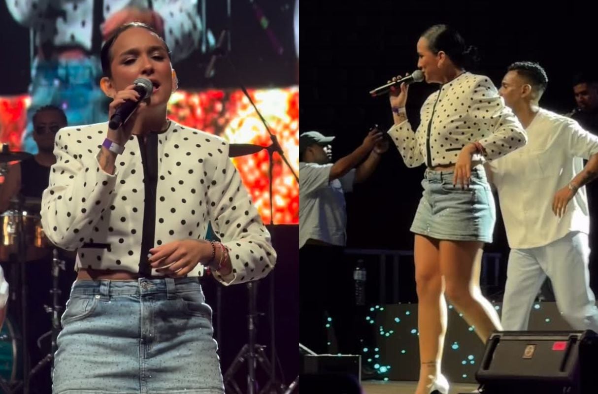 Daniela Darcourt se molesta tras recorte de un show en Barcelona. (Foto: Instagram / @danieladarcourtoficial)