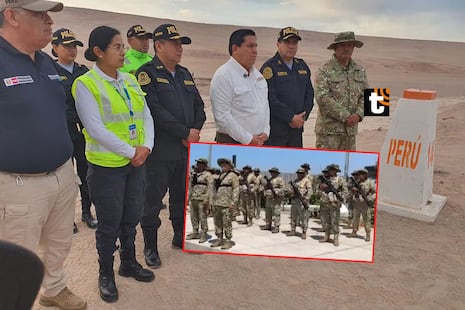 Militares toman control de puntos críticos en Tacna para frenar el caos fronterizo durante el estado la e...