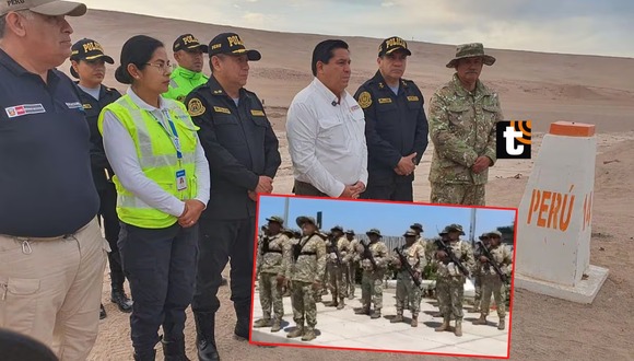 TROME - Militares llegan a la frontera