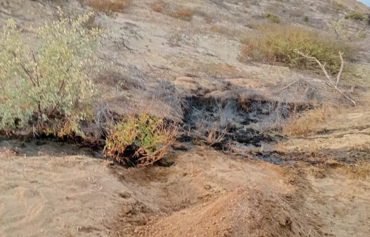 Derrame de petróleo en Talara (Foto: Petroperú)