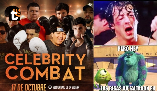 Celebrity Combat: galería con los mejores memes que dejó la velada peruana. Foto: Twitter
