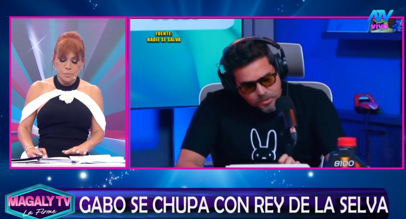 Gabriel Calvo se rectifica con Carlos Zambrano por afirmar que invitó a su amiga hasta 15 veces.