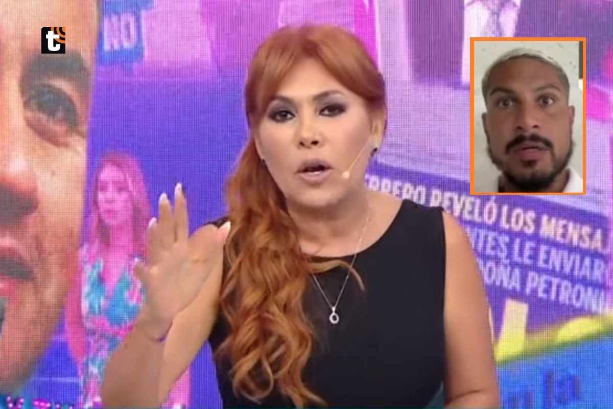 Magaly Medina lamentó la actitud de Paolo Guerrera en entrevista. (Captura ATV)
