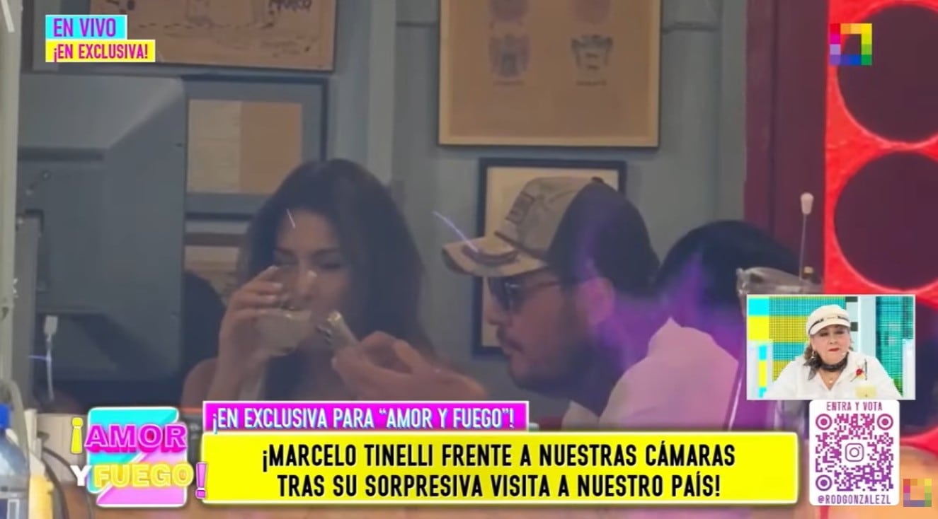 Marcelo Tinelli revela por qué regresó al Perú.