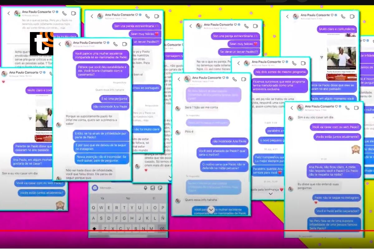 Ana Paula Consorte y sus chats