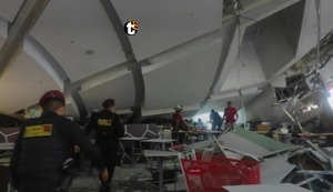 Techo del patio de comidas del Real Plaza Trujillo se vino abajo: Tres fallecidos y 29 heridos