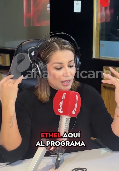Karla Tarazona niega que odia a Ethel Pozo.