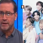 René Gastelumendi se gana a las ARMY con inesperado gesto hacia BTS: “Él sí es periodista”