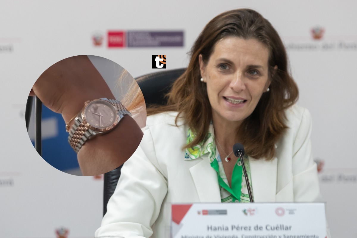 Hania Pérez de Cuéllar hizo sorpresivas revelaciones sobre el caso de los Rolex de Dina Boluarte.