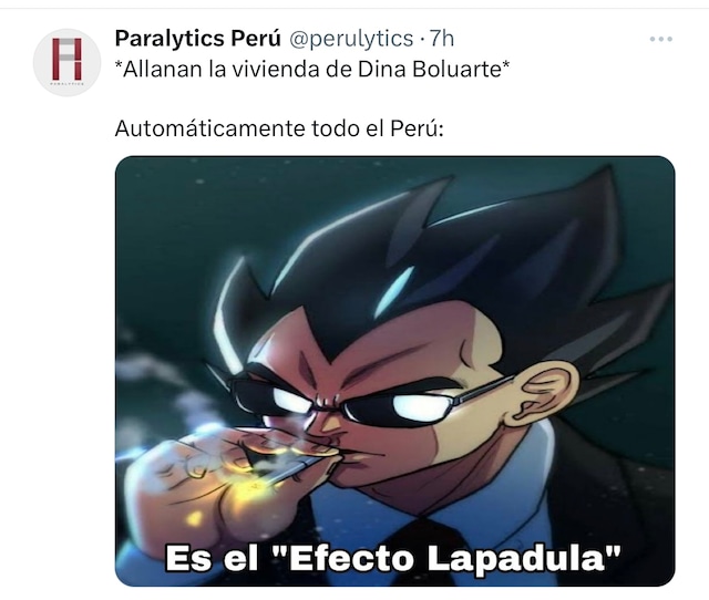 Los memes de Dina Boluarte (Foto: Twitter)