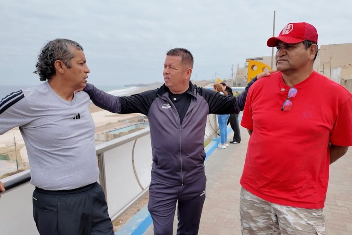 Los hermanos Saavedra recuerdan historias picantes junto a Puchungo (Foto: GEC)