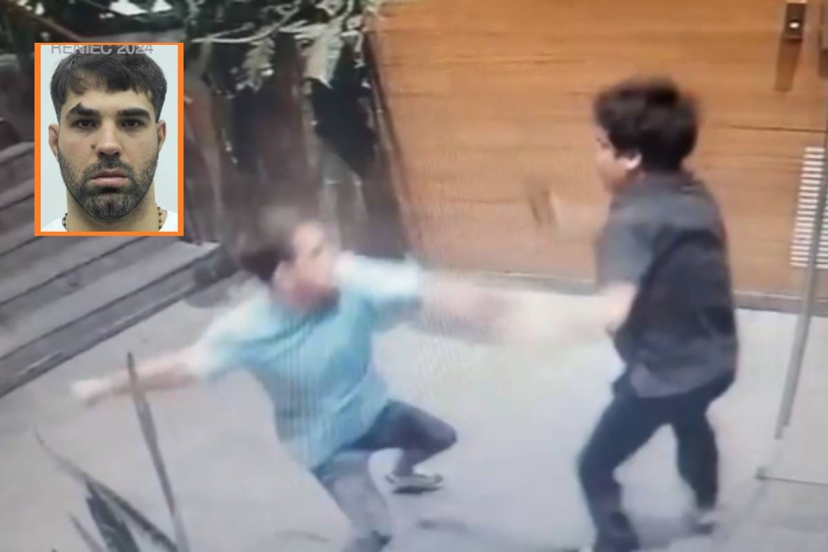 Cobarde agresión en Miraflores.