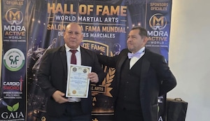 ‘El Samurai’ Christian Tapia Casarreto es inducido al Salón de la Fama Mundial de las Artes Marciales