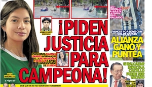 ¡PIDEN JUSTICIA PARA CAMPEONA!