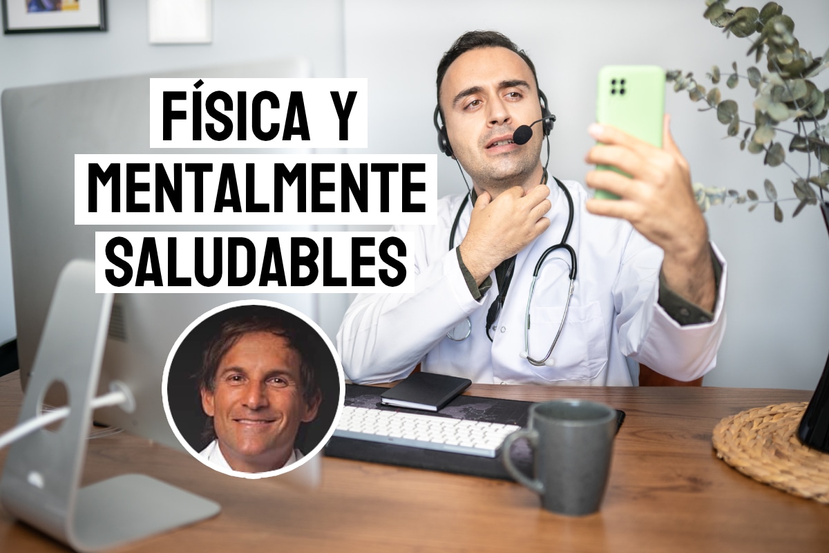 La teleconsulta. Foto: composición/Istock