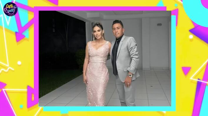 Pamela López y Christian Cueva cuando eran pareja.