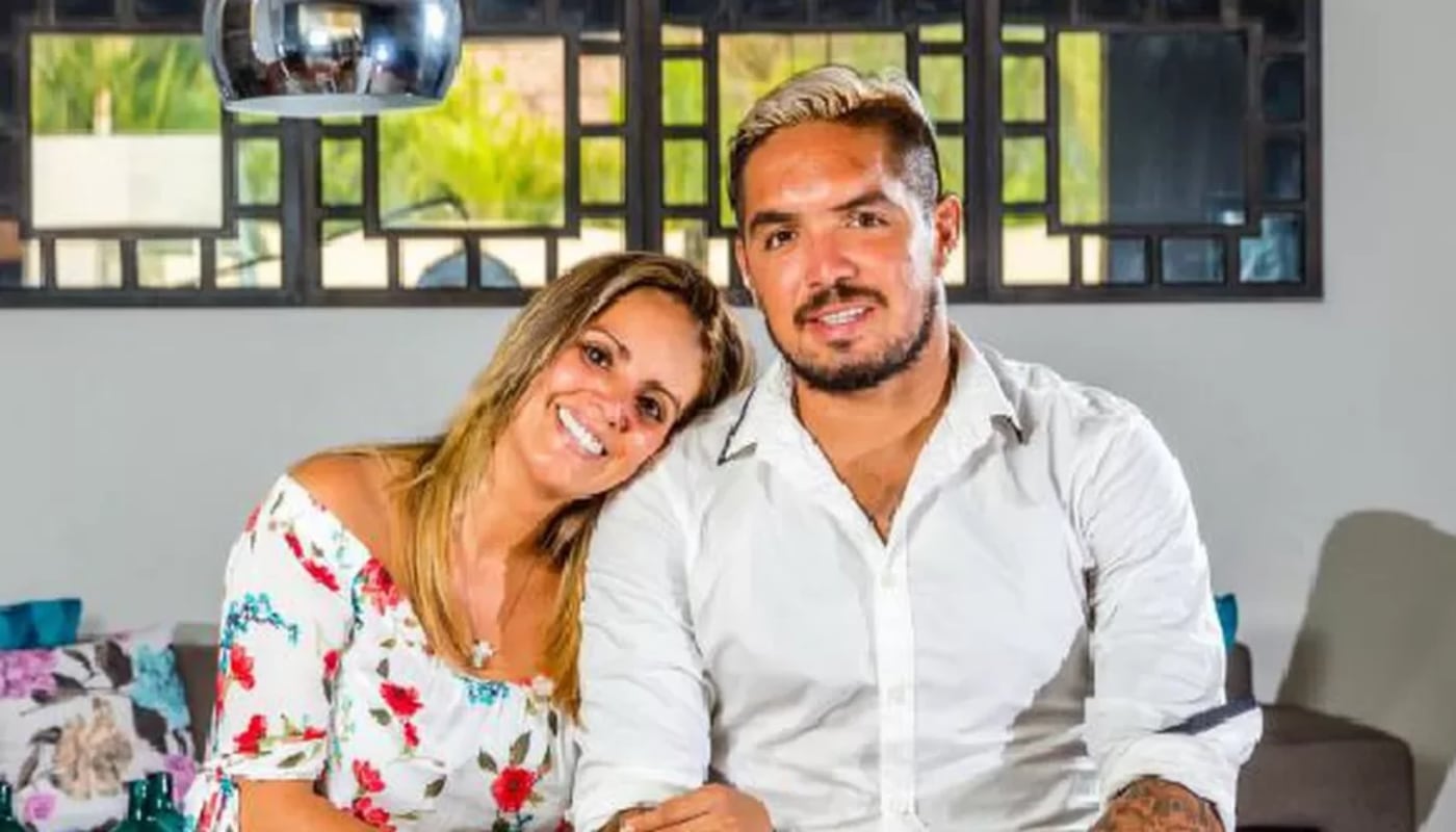El Loco Vargas y su esposa, Blanca Rodríguez.