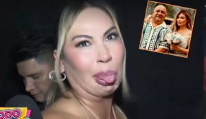 Pamela López le responde a esposa de Lucho Barrunto: “Que se dedique a borrar sus videos cochinos”