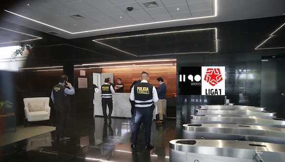 Agustín Lozano: Policía y Fiscalía allanan oficinas de empresa 1190 Sports por caso Los Galácticos