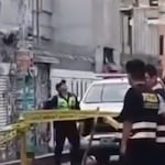 Rímac: Sicarios asesinan a una persona de varios balazos afuera del Mercado Caquetá