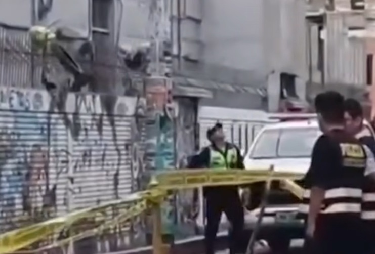 Crimen conmocionó a comerciantes del mercado Caquetá. (Panamericana Tv)