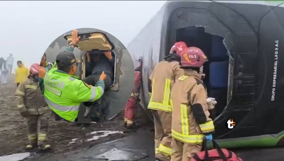 TROME | Accidente en la Variante de Pasamayo dejó más de 10 heridos. Video: Panamericana.