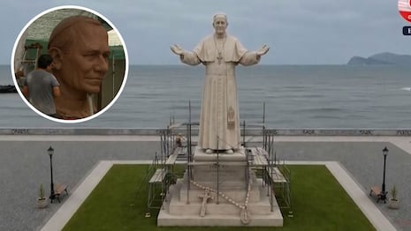 El Callao tendrá escultura gigante del Papa peruano León XIV