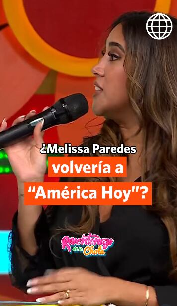 Melissa Paredes no descarta volver a la conducción de 'América Hoy'.
