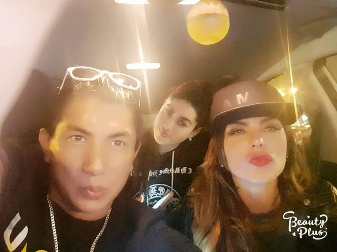 El herido es amigo de Angie Jibaja